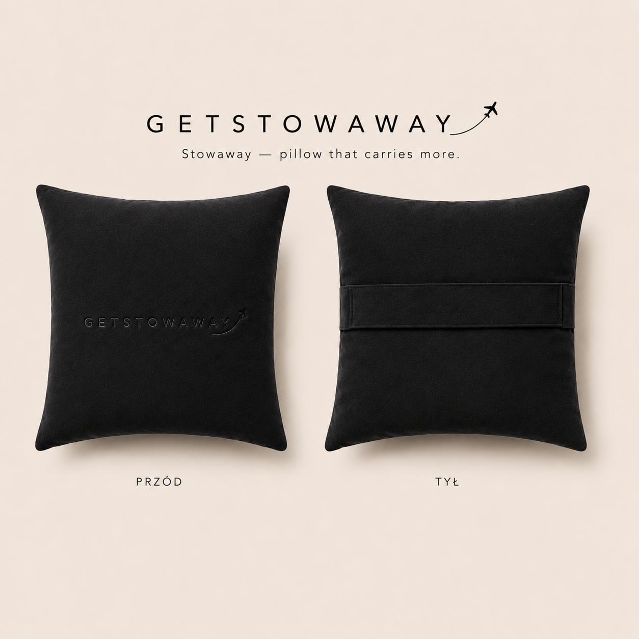 poduszka podróżna getstowaway after midnight poduszka podróżna getstowaway after midnight