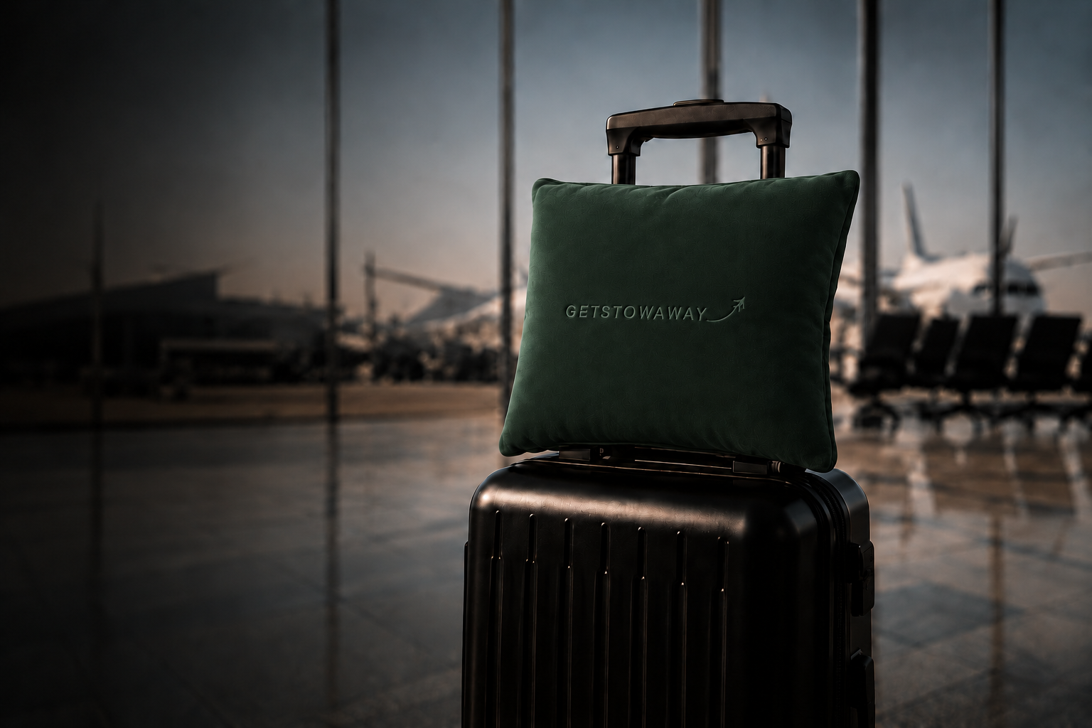 poduszka podróżna getstowaway lounge green